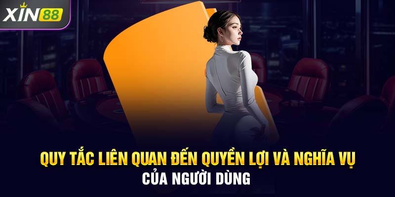 Quy tắc liên quan đến quyền lợi và nghĩa vụ của người dùng